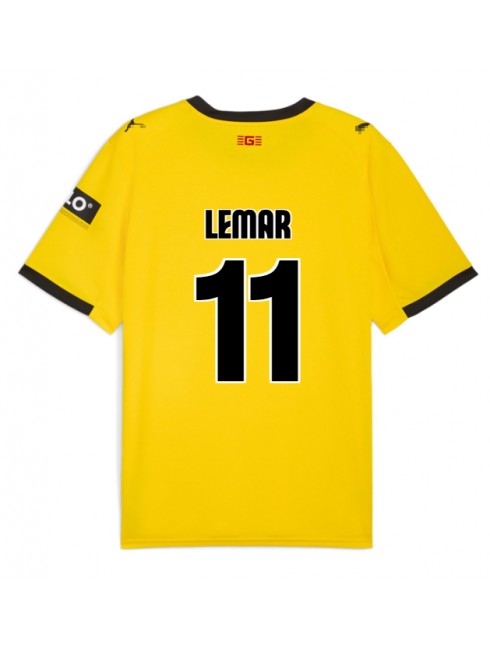 Girona Thomas Lemar #11 Replika Borta Kläder 2025-26 Kortärmad Girona Thomas Lemar #11 Replika Borta Kläder 2025-26 Kortärmad